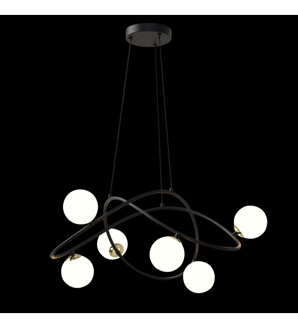 Люстра Delight Collection P0691-6A black