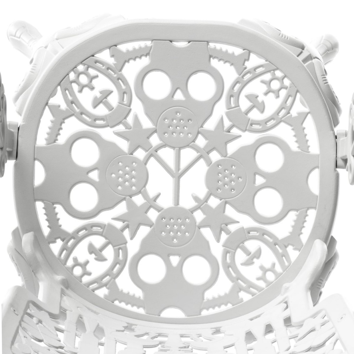 Стул Seletti Industry Collection Aluminium White (белый)