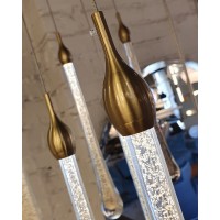Подвесной светильник Delight Collection Teardrop 25 gold