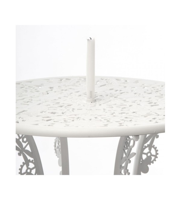 Обеденный стол Seletti Industry Collection Aluminium White