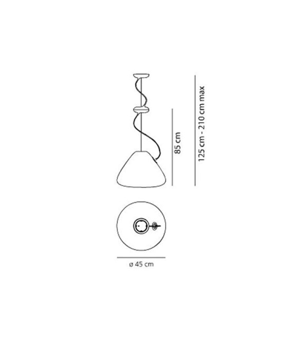 Подвесной светильник Artemide Capsule 1603010A