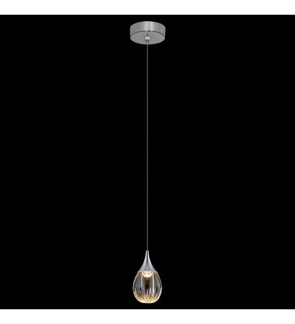 Подвесной светильник Delight Collection Stilla MD24001004-1A chrome/clear
