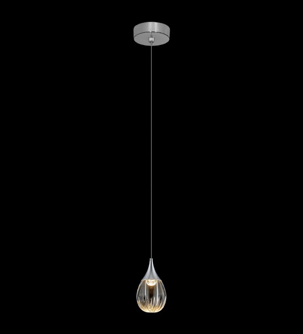 Подвесной светильник Delight Collection Stilla MD24001004-1A chrome/clear