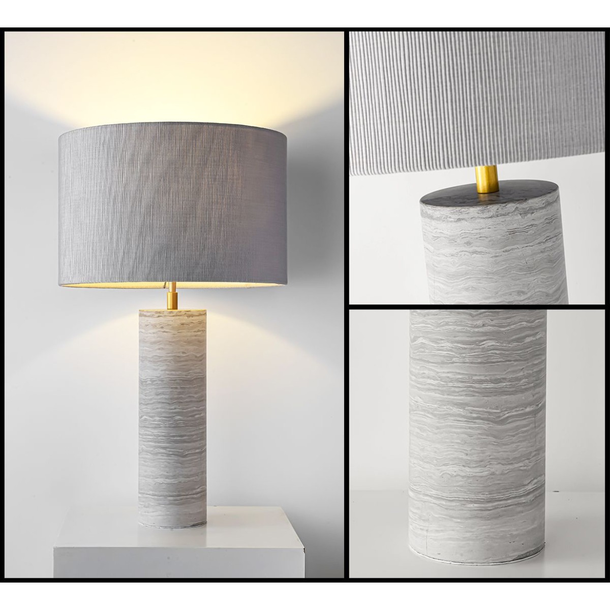 Настольная лампа Delight Collection Stone Table Lamp BRTL3354S