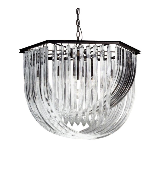Люстра Delight Collection Murano 8 black