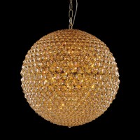 Люстра Illuminati Corso MD103204-9A gold/amber