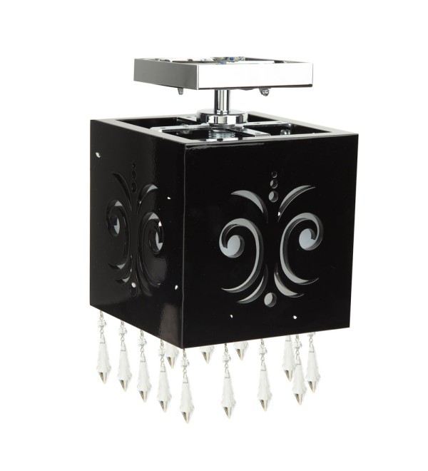 Потолочный светильник MM Lampadari Luxury D042/P1 01 V1607 nero