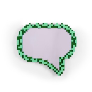 Зеркало Seletti Pixel Message