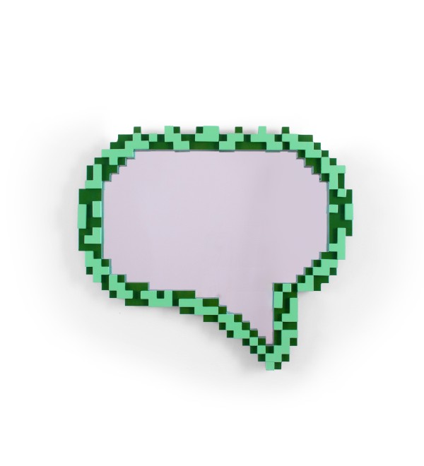 Зеркало Seletti Pixel Message
