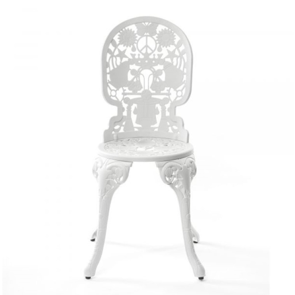 Стул Seletti Industry Collection Aluminium White (белый, арт. 18686_BIA)