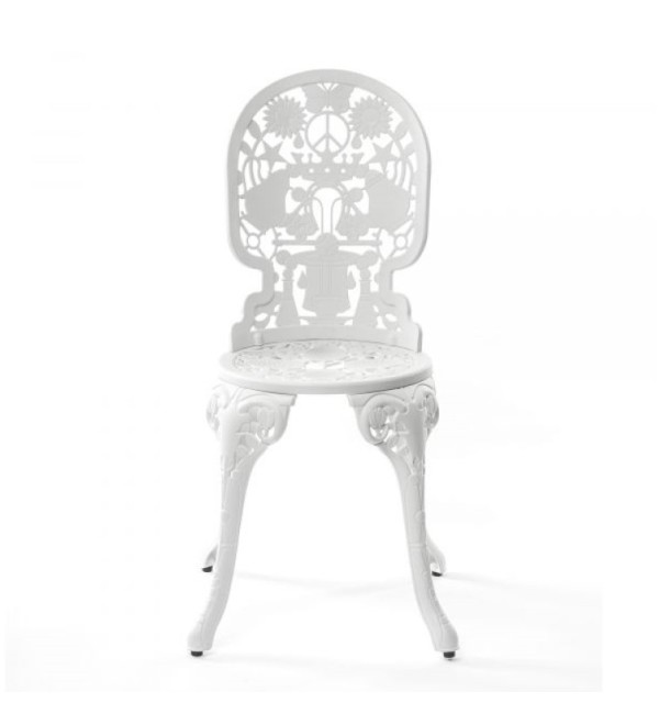 Стул Seletti Industry Collection Aluminium White (белый, арт. 18686_BIA)