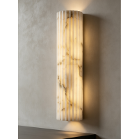 Настенный светильник Delight Collection DL-6485W 30cm Brass / White Alabaster