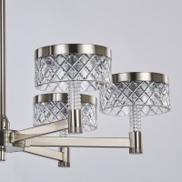 Люстра Delight Collection Diamond cut MD21020075-6B satin nickel