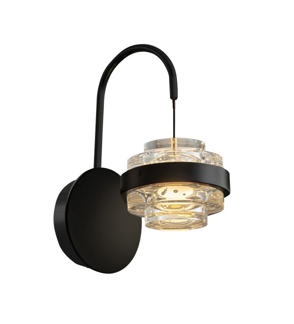 Настенный светильник Delight Collection Indiana MB22030002-1B black