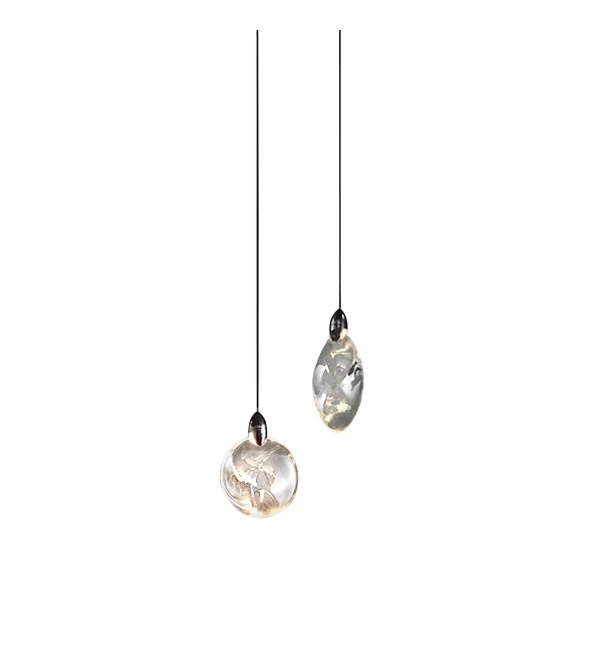 Подвесной светильник Delight Collection Colvin MT9176-2H pearl black