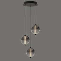 Подвесной светильник Delight Collection MD24022079-3A black/smoky