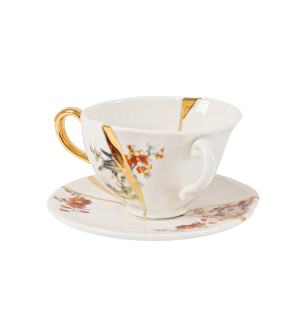 Чайная пара Seletti Kintsugi 1