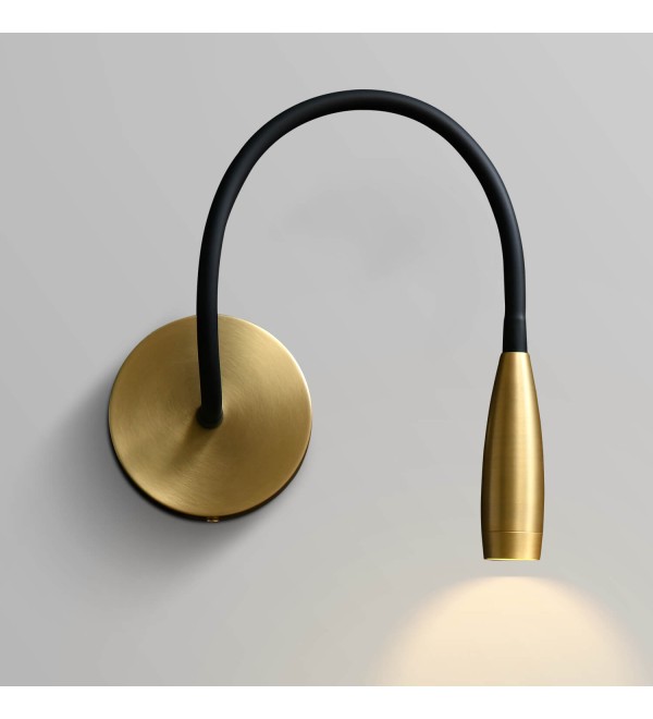 Настенный светильник Delight Collection MT9016-1W brass
