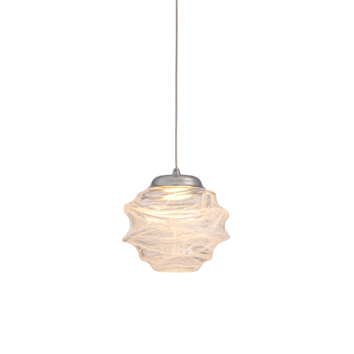 Подвесной светильник Delight Collection MD25030003-1A chrome/clear