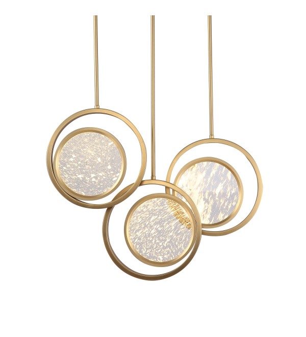 Подвесной светильник Delight Collection Moon Light 3A br.gold