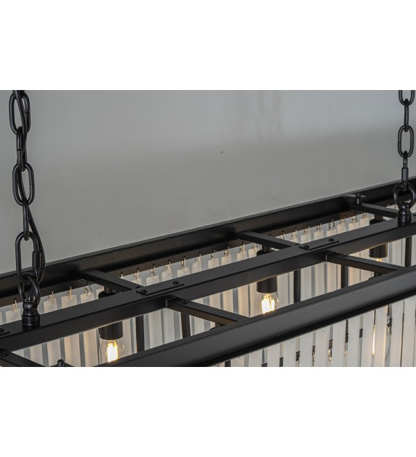 Люстра Delight Collection Odeon 12C/P black/frost