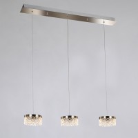 Подвесной светильник Delight Collection Diamond cut MD21020075-3B satin nickel