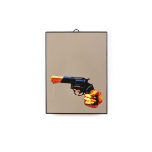Зеркало Seletti Toiletpaper Mirror Revolver Medium