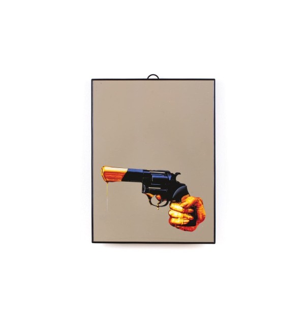 Зеркало Seletti Toiletpaper Mirror Revolver Medium