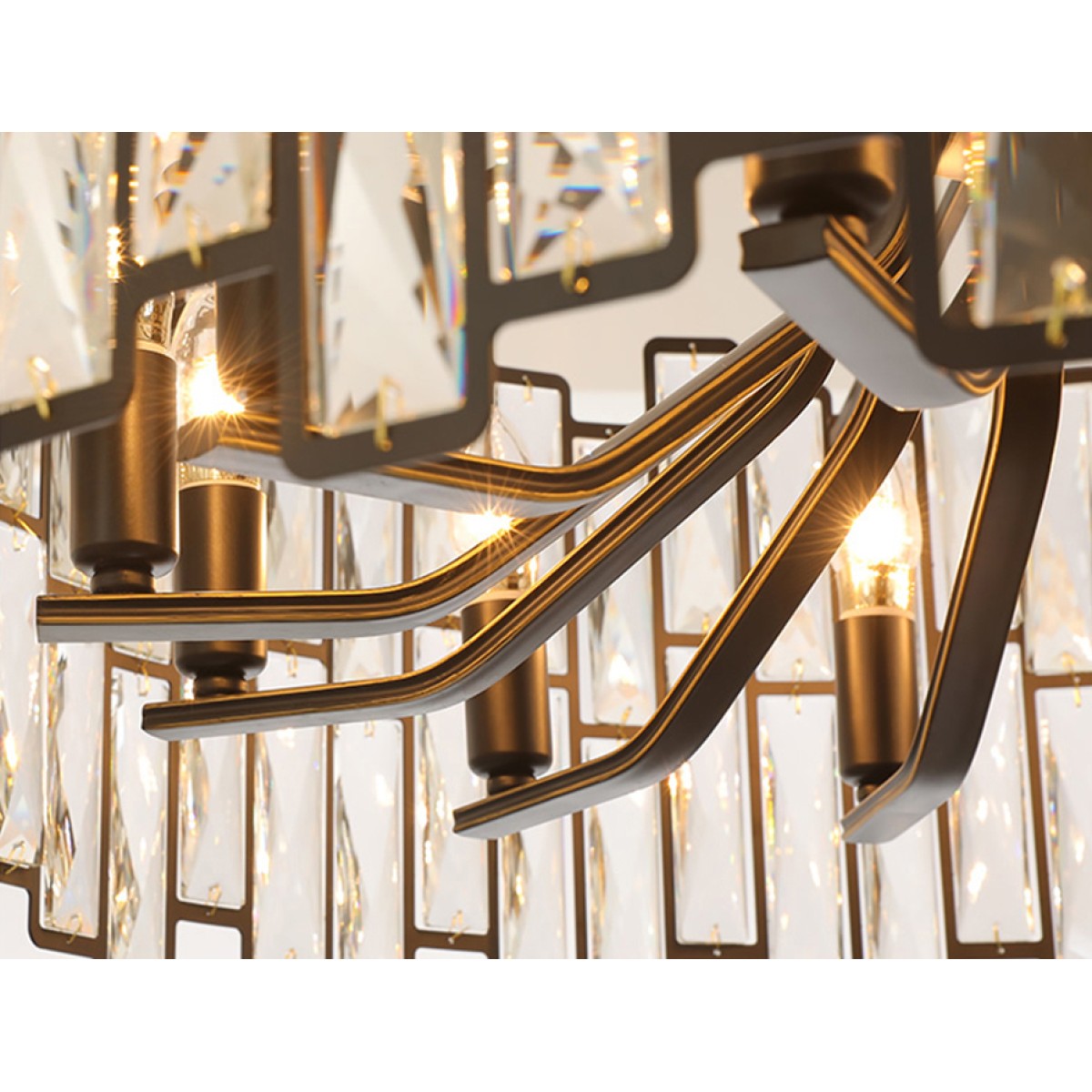 Люстра Delight Collection Bertola D8524P/S black/clear