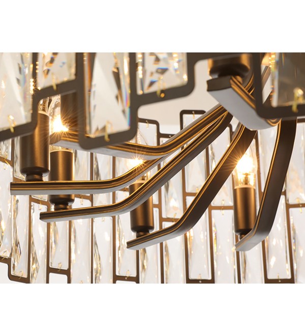 Люстра Delight Collection Bertola D8524P/S black/clear