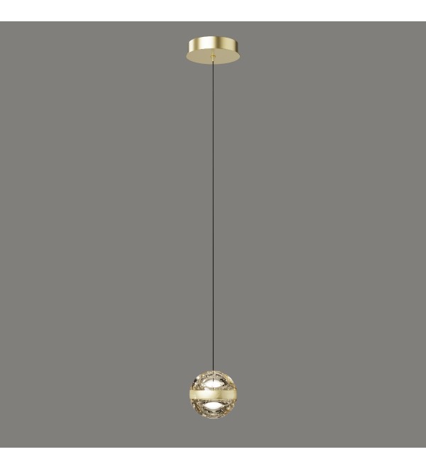 Подвесной светильник Delight Collection Frizzante MD23030088-1A brass/champagne