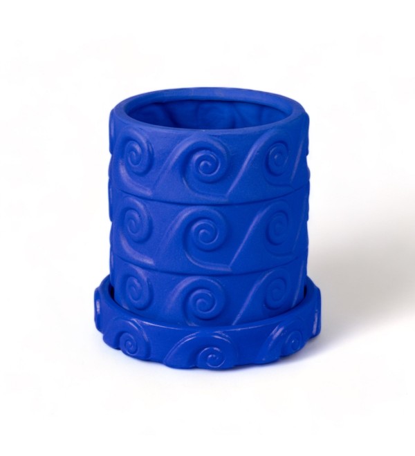 Цветочный горшок Seletti Magna Graecia Onda Blue