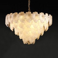 Люстра Delight Collection Crystal leaf 6302P/D800 gold/white