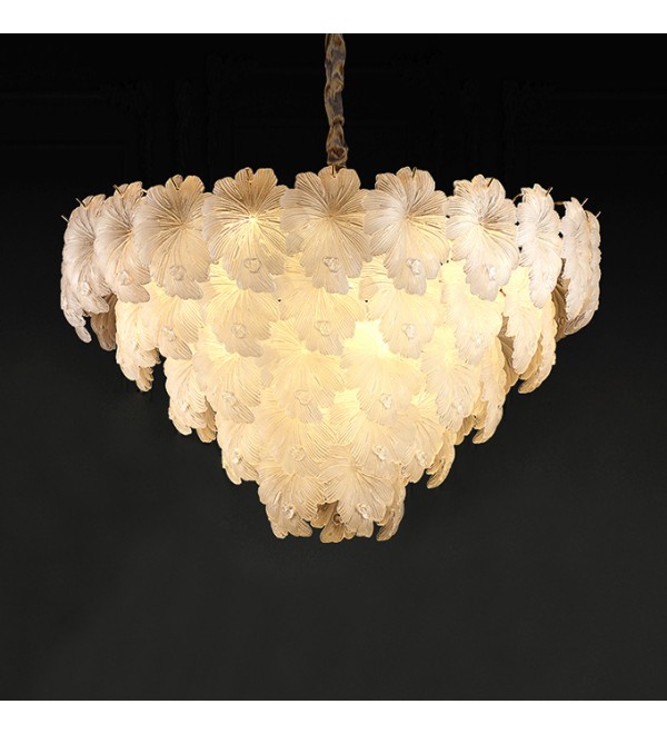 Люстра Delight Collection Crystal leaf 6302P/D800 gold/white