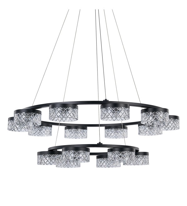 Люстра Delight Collection Diamond cut MD21020075-16B matt black