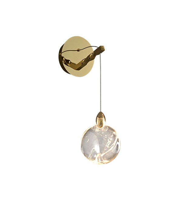 Настенный светильник Delight Collection Colvin MT9176-1WB titanium gold
