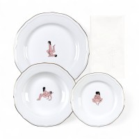 Тарелка Seletti Seikantai5271 GATHERED Set of 3