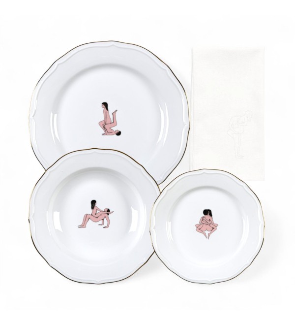 Тарелка Seletti Seikantai5271 GATHERED Set of 3