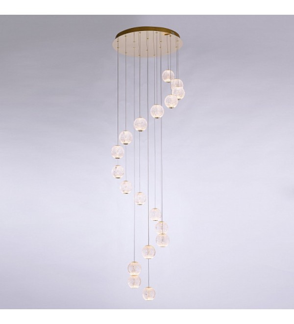 Подвесной светильник Delight Collection Elliot Diamante MD20001012-18A gold