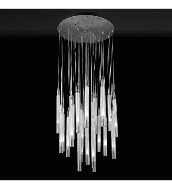 Подвесной светильник Delight Collection Candle P68094-25 chrome