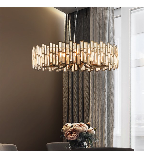 Люстра Delight Collection Bertola D8524P/L black/clear