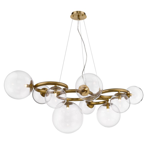 Люстра Delight Collection Puppet P68092-9 brass