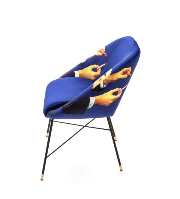 Обеденный стул Seletti Toiletpaper Furniture Lipsticks