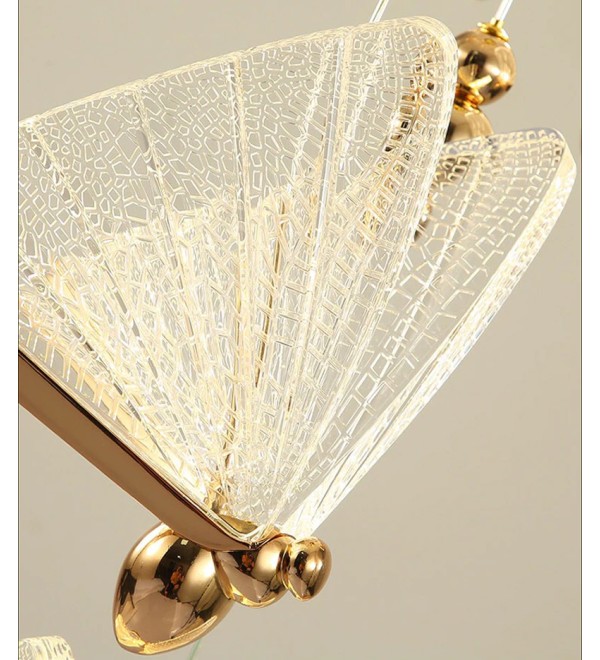Подвесной светильник Delight Collection Butterfly OM8201008-11 rose gold