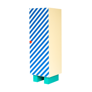 Шкаф Seletti Superfurniture Supercloset Blue Stripes