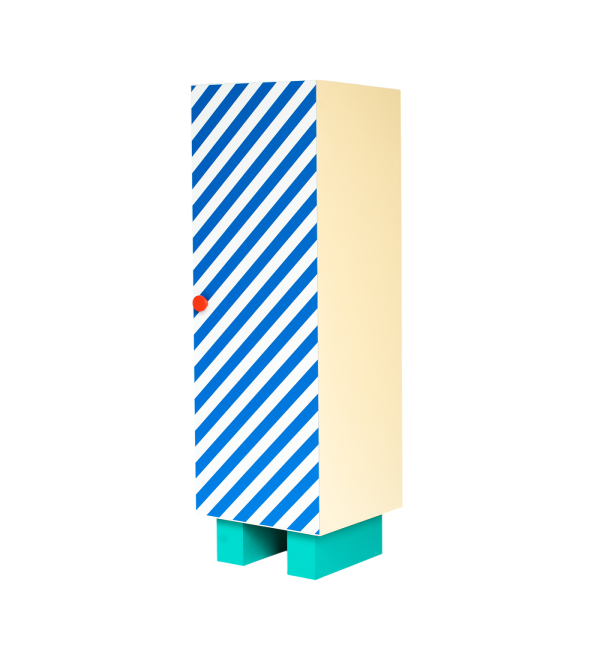 Шкаф Seletti Superfurniture Supercloset Blue Stripes