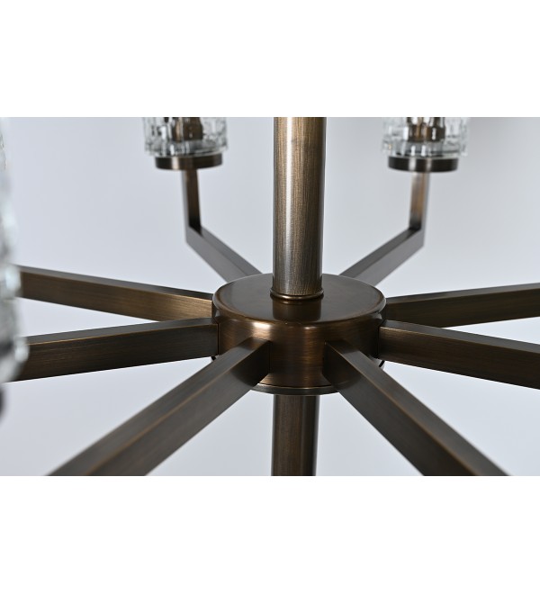 Люстра Delight Collection BRWL7055 DLCH01 vintage brass
