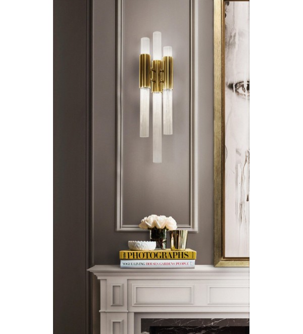 Настенный светильник Delight Collection Waterfall 6 gold