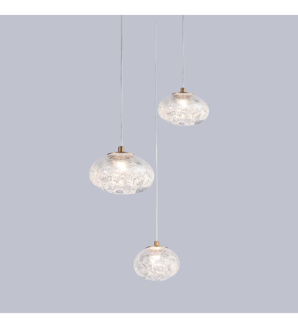 Подвесной светильник Delight Collection P98065-3 antique brass
