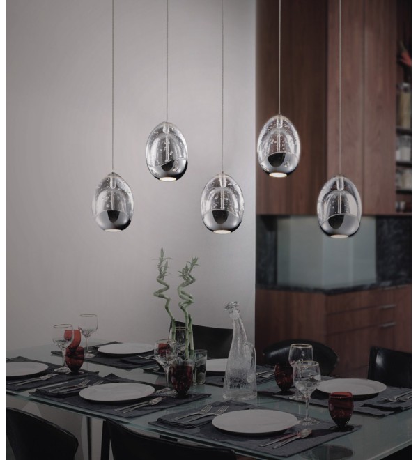 Подвесной светильник Delight Collection Terrene MD13003023-5B chrome